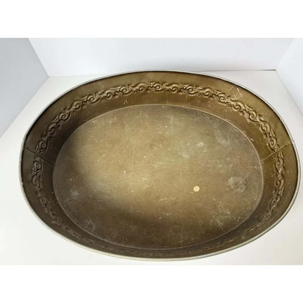 N/A oval metal